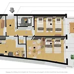 Westersuites - Mokka - 3br Zentral Balkone Wlan 7 Betten Waschtrockner * Бремен