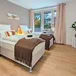 Westersuites - Mokka - 3br Zentral Balkone Wlan 7 Betten Waschtrockner Бремен