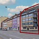Westersuites - Mokka - 3br Zentral Balkone Wlan 7 Betten Waschtrockner Бремен