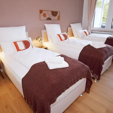Westersuites - Mokka - 3br Zentral Balkone Wlan 7 Betten Waschtrockner Апартаменты
