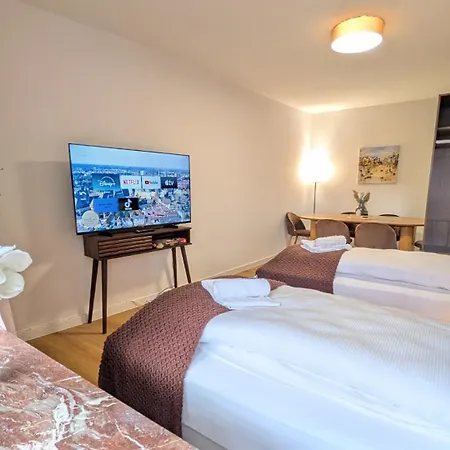 Westersuites - Mokka - 3br Zentral Balkone Wlan 7 Betten Waschtrockner *