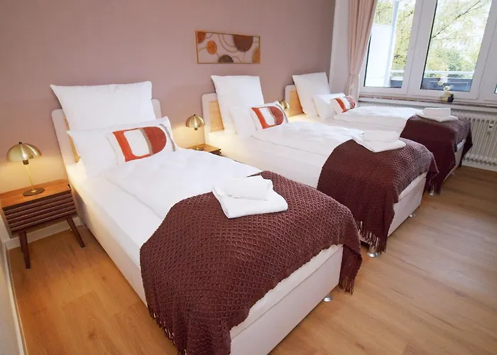 Westersuites - Mokka - Zentral 3br Küche Wlan Apartment