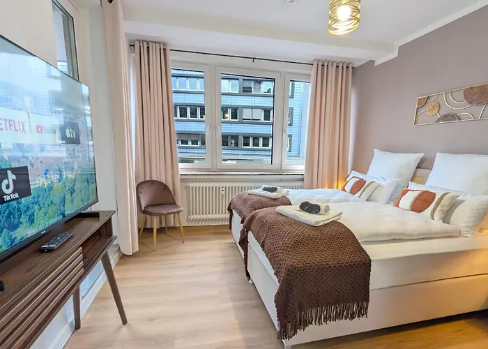 Westersuites - Mokka - Zentral 3br Kueche Wlan Appartement Brême