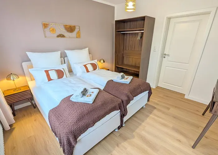 Westersuites - Mokka - Zentral 3br Küche Wlan Apartment *